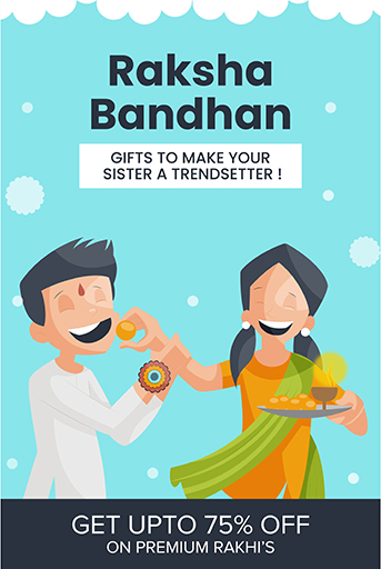 Happy Raksha Bandhan Sale Offer With Flyer