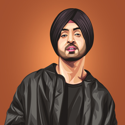 Diljit Dosanjh - A3 Poster - Frankly Wearing