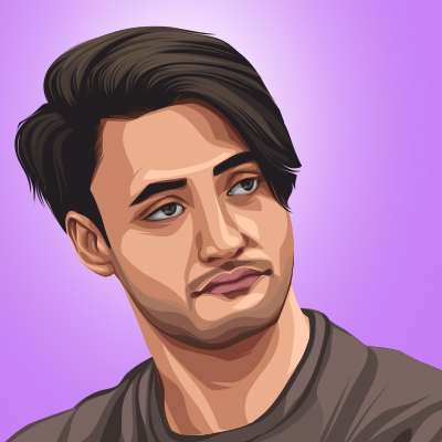 Asim Riaz Indian Model & Celebrity Vector Portrait Illustration