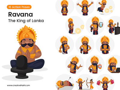Ravana- The King Of Lanka Vector Bundle