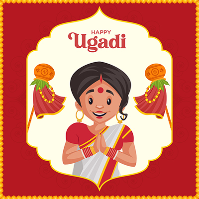 Banner Design Of Indian New Year Festival Ugadi-27 small