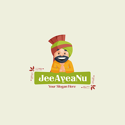 Jee Ayea Nu Vector Mascot Logo Template