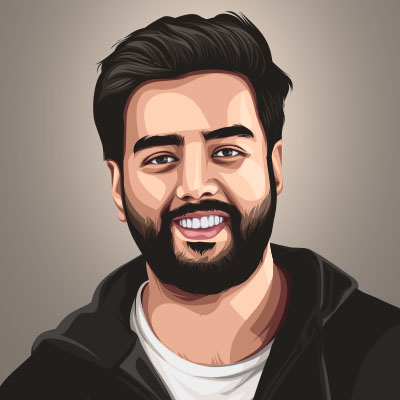 Yashraj Mukhate Indian Youtuber & Music Composer Vector Portrait
