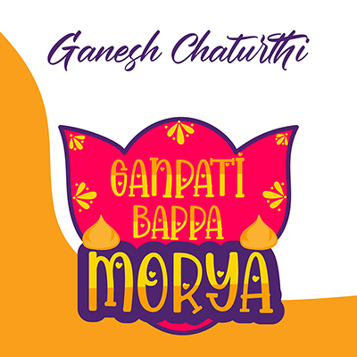 Ganesh chaturthi ganpati bappa morya banner