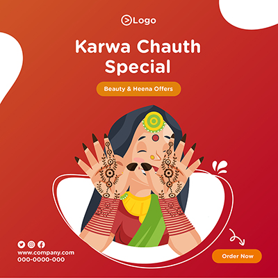 Banner template with karwa chauth special-11-small