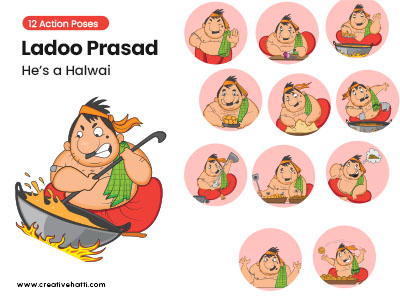 Ladoo Prasad- He’s a Halwai Vector Bundle