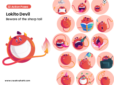 Lokito Devil- Beware of The Sharp Tail Vector Bundle
