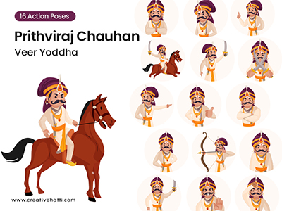 Prithviraj Chauhan – Veer Yodha Vector Bundle