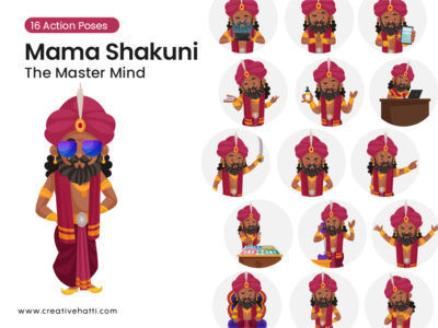 Mama Shakuni – The Master Mind Vector Bundle
