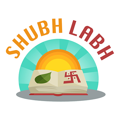 Shubh Labh illustration on a white background