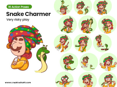 Snake Charmer- Very Risky Play Vector Bundle