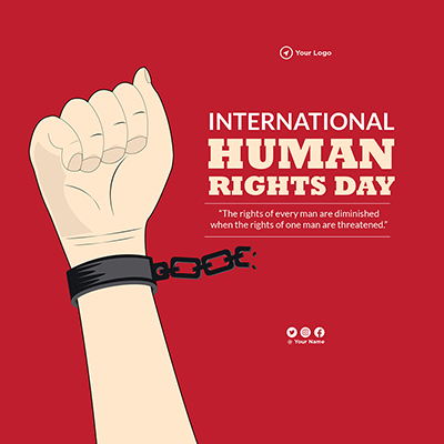 International human rights day with template banner-02 small