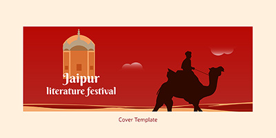 Cover template of jaipur literature festival