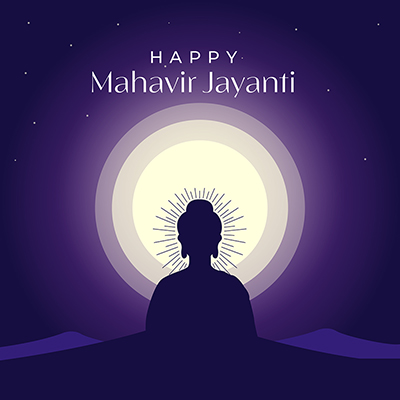Template banner with the happy mahavir jayanti (30) small