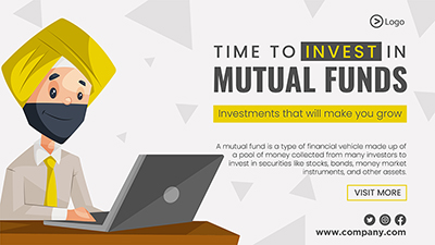 Invest in mutual funds landscape template