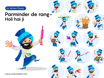Parminder De Rang- Holi Hai Ji Vector Bundle