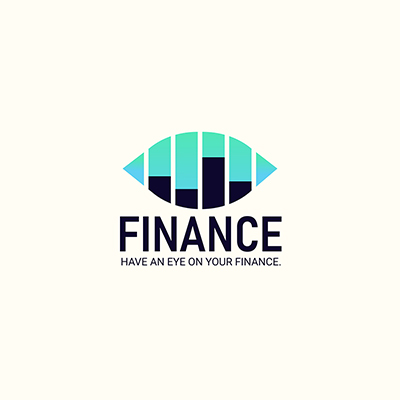 Finance vector mascot logo template