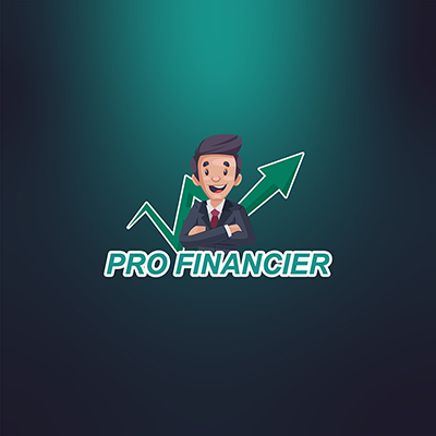 Pro financier business vector mascot logo template