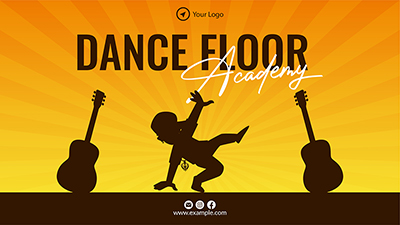 Landscape template of dance floor academy learn art