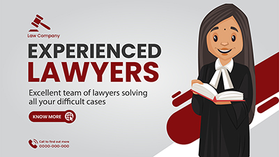 Landscape template of experienced lawyers