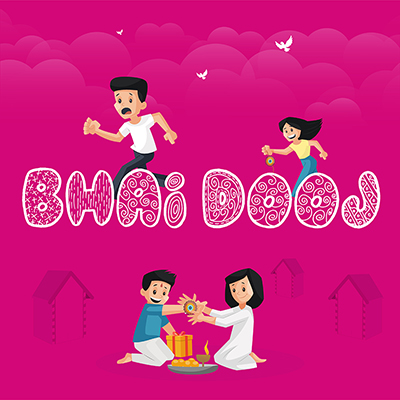 Banner template for bhai dooj design