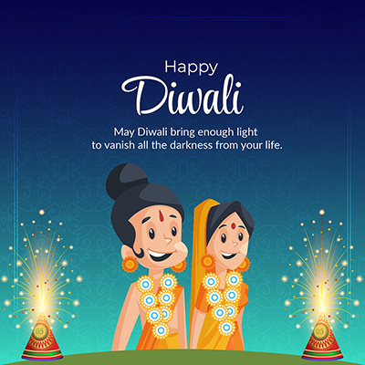 Banner template of happy diwali Banner template of happy diwali