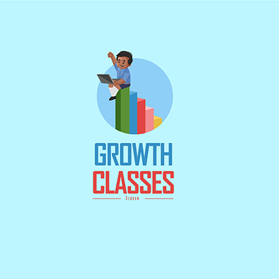 Growth classes vector mascot logo template