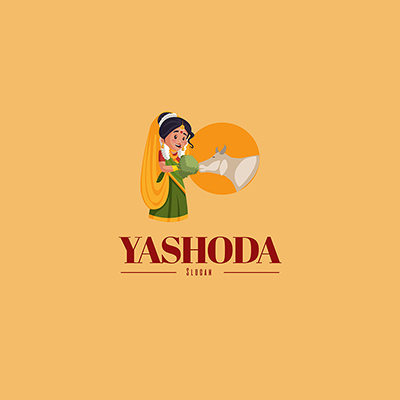 Yashoda vector logo template design