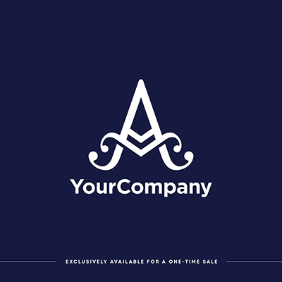 A letter branding identity logo vector template