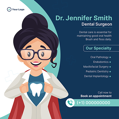 Banner post for the dental surgeon specialist template