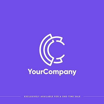 Creative modern letter company logo template