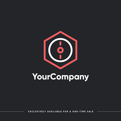 Corporate minimal logo design vector template