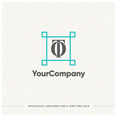 Letter ot minimal company logo branding