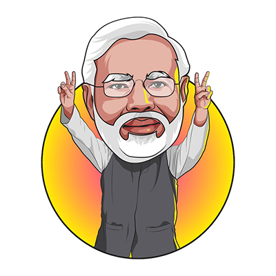 How to draw PM Narendra Modi ji Step by Step | narendra modi drawing | modi  drawing - YouTube