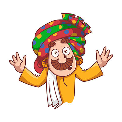 Snake charmer character shocked