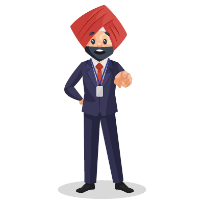 Indian Sardar journalist is angry