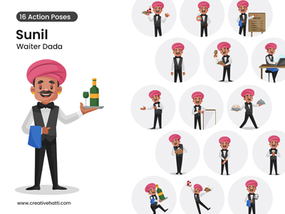Sunil Waiter Dada Vector Bundle