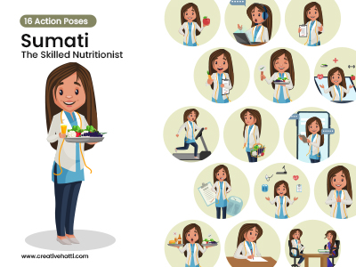 Sumati The Skilled Nutritionist Vector Bundle