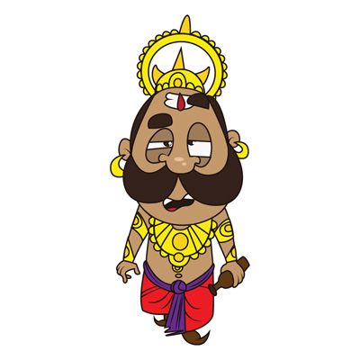 Ravan character is tired
