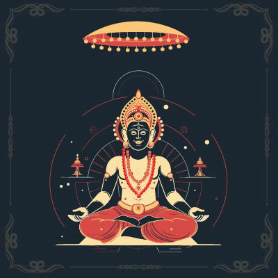 Lord hanuman ji vector illustration design