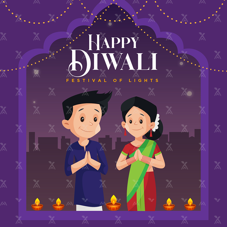 Happy Diwali celebration banner design template Happy Diwali celebration banner design template