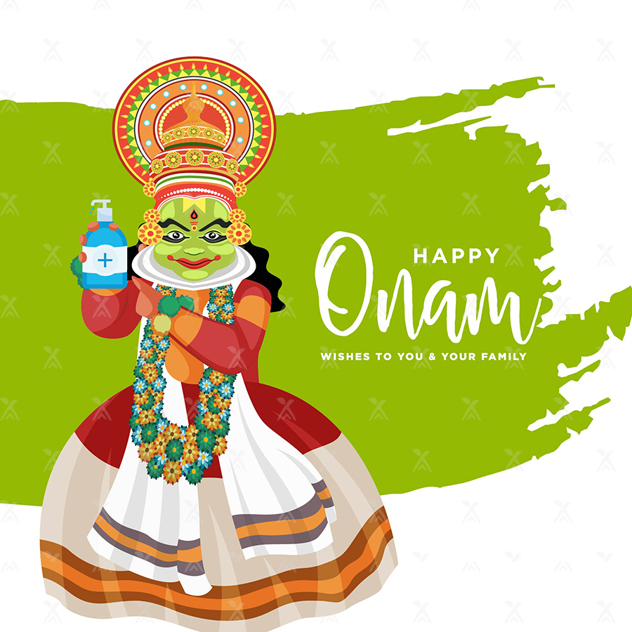 Wishes to you and your family a happy Onam